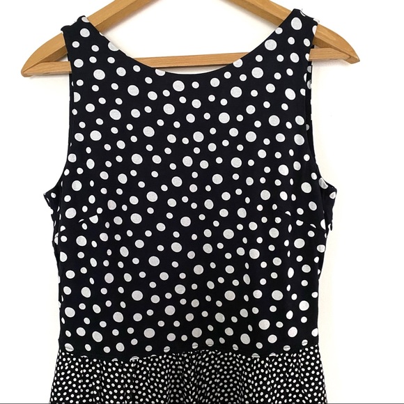 Jean Paul Berlin polka dot woman dress. Size US 8. - Picture 2 of 8